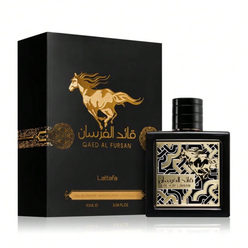 Lattafa Qaed Al Fursan Black 90ml EDP - Sidevisning