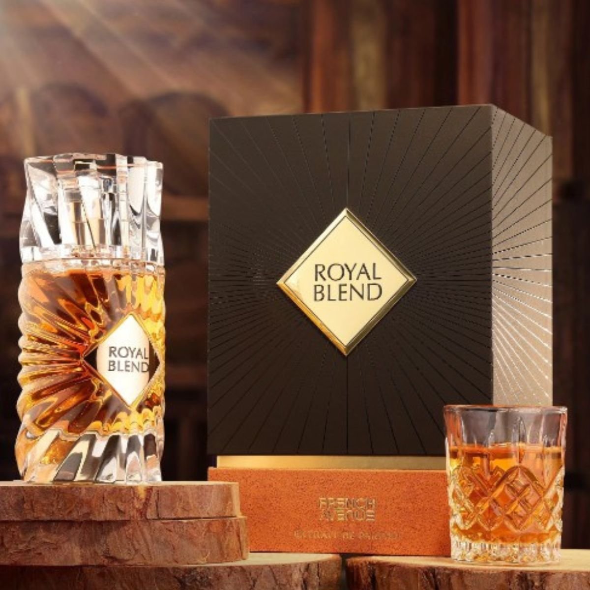 French Avenue Royal Blend 100ml EDP - Flaske og eske