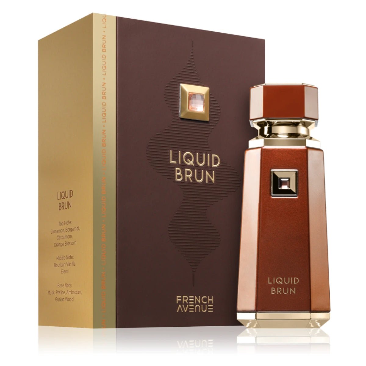 French Avenue Liquid Brun 100ml EDP - Sidevisning