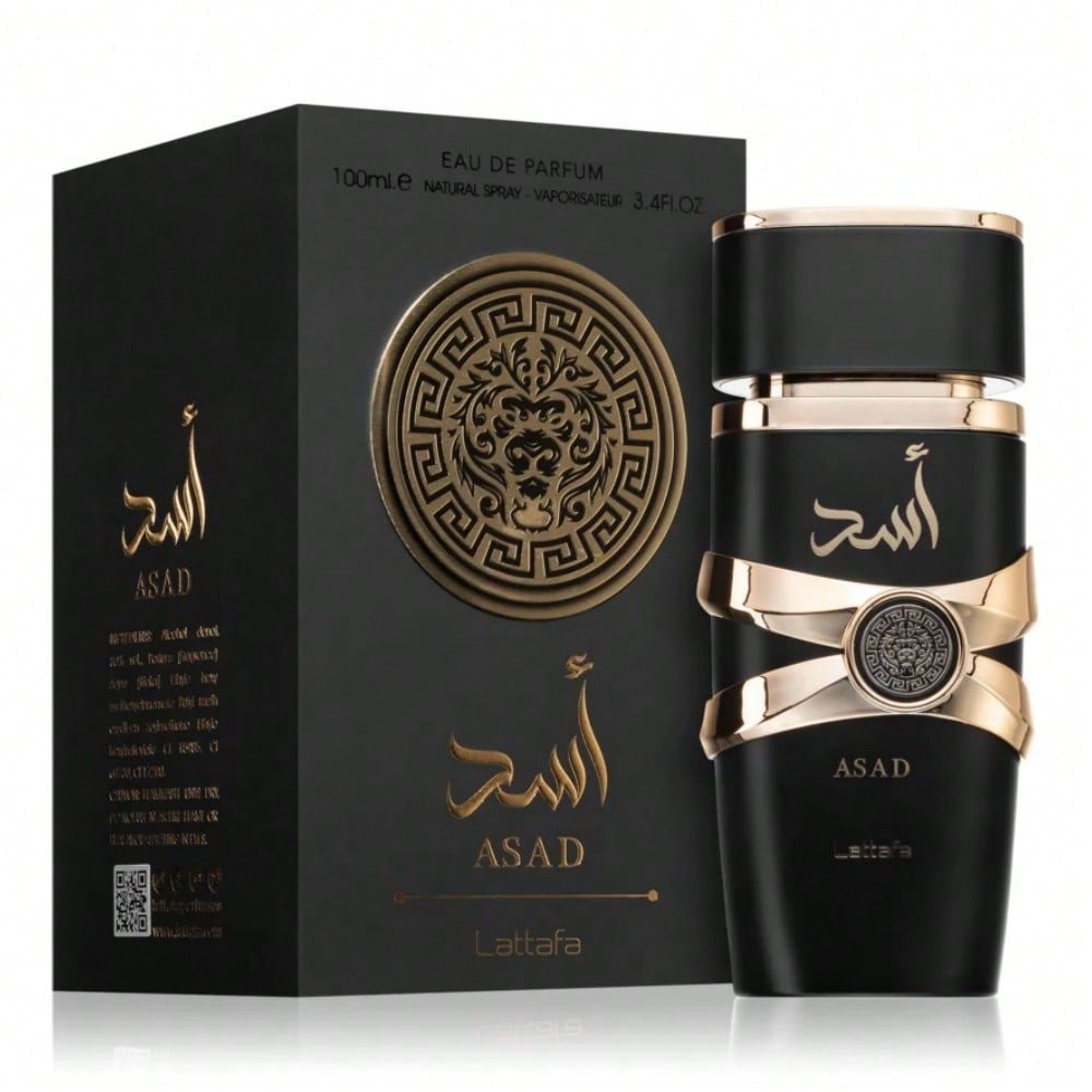 NordDuft - Lattafa Asad 100ml EDP - Sideflaske